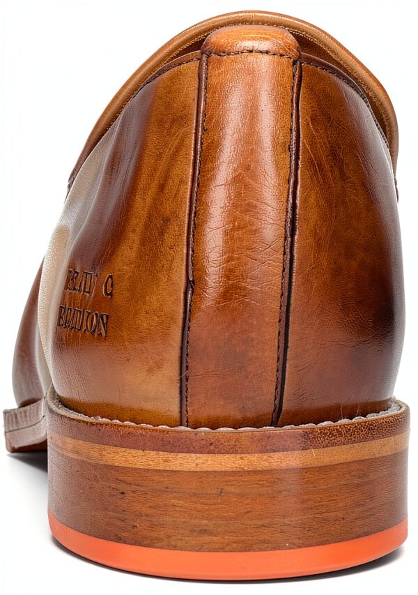 Chaussures homme Melvin Hamilton cuir main marron gris-3