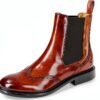 Chaussures femme Melvin Hamilton cuir main usage quotidien-0