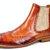 Bottes homme Melvin Hamilton cuir marron fabrication main-0