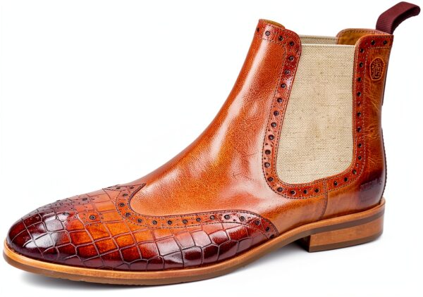 Bottes homme Melvin Hamilton cuir marron fabrication main-0