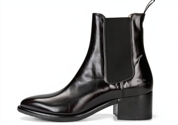 Chaussures femme Melvin Hamilton cuir main noir-2