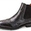 Chaussures homme cuir Melvin Hamilton carré noir-0