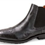 Chaussures homme cuir Melvin Hamilton carré noir-0