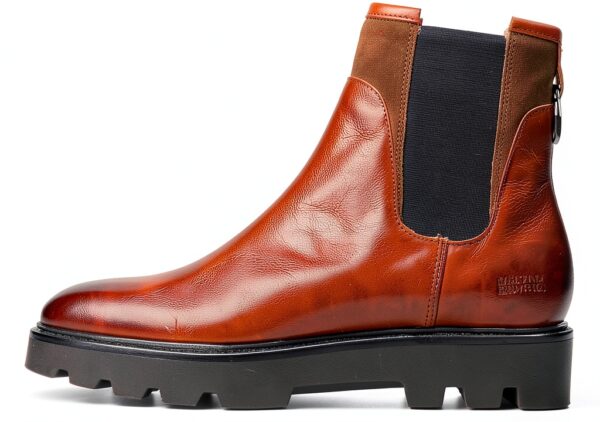 Chaussures cuir femme Melvin Hamilton modèle 125912 marron EU-2