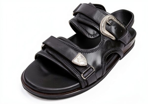 Chaussures femme Melvin & Hamilton cuir végétal noir-4