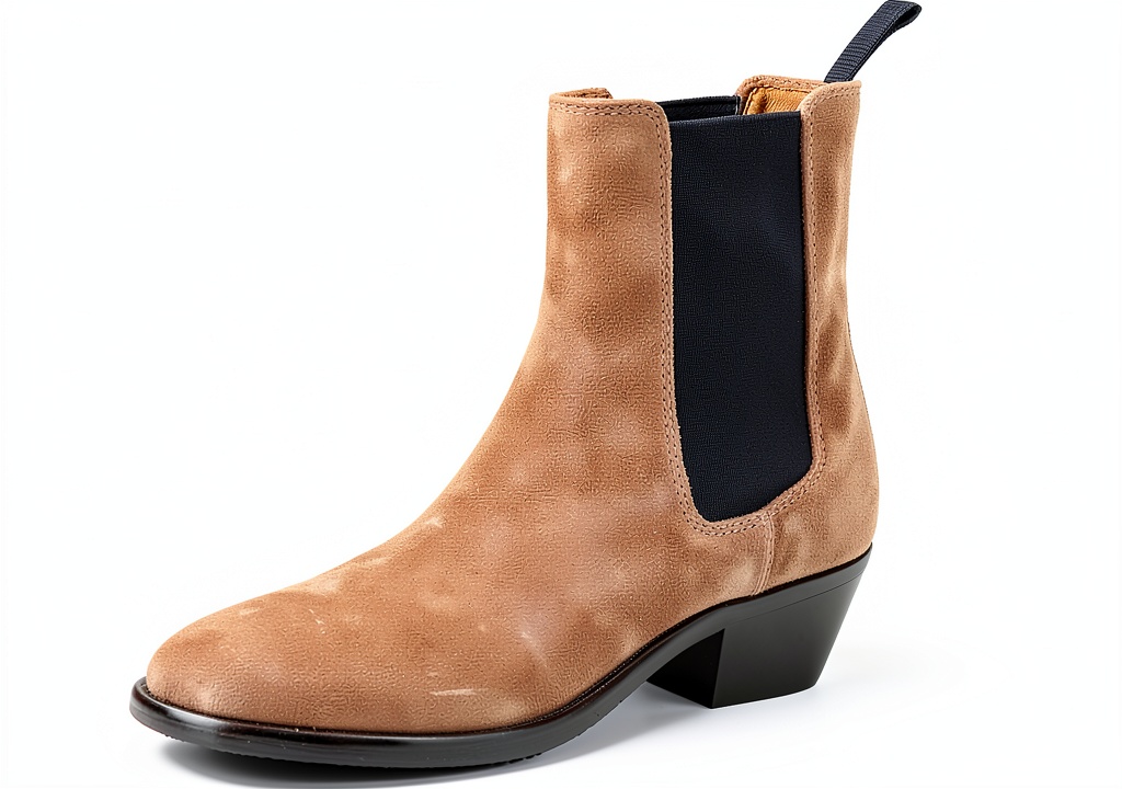 Bottines en cuir marron de Melvin Hamilton sur fond neutre