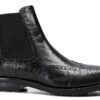 Chaussures homme cuir Melvin Hamilton carré noir-6