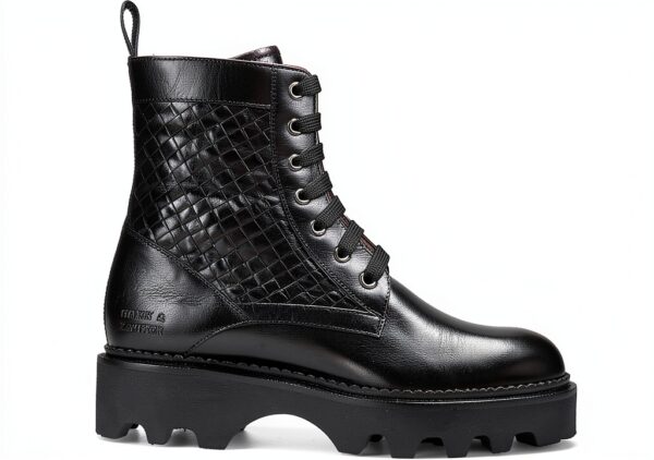 Chaussure femme Melvin Hamilton cuir noir 4cm-6