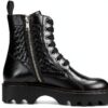Chaussure femme Melvin Hamilton cuir noir 4cm-1