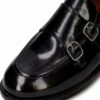 Chaussures bateau femme Melvin Hamilton cuir noir-4