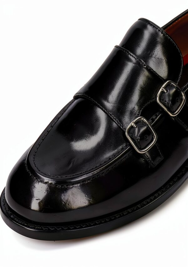 Chaussures bateau femme Melvin Hamilton cuir noir-4