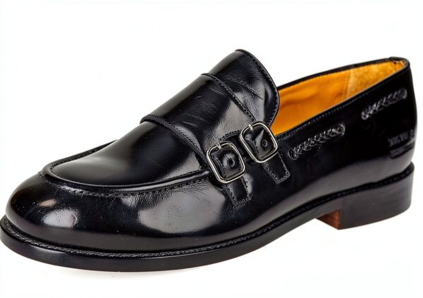 Chaussures bateau femme Melvin Hamilton cuir noir-0