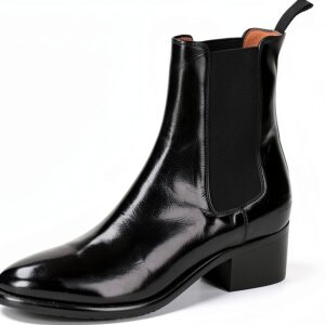 Chaussures femme Melvin Hamilton cuir main noir-0