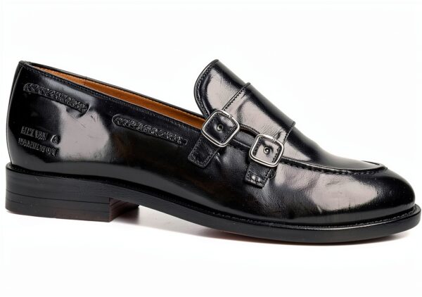Chaussures bateau femme Melvin Hamilton cuir noir-6