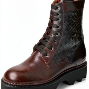 Chaussure femme Melvin Hamilton cuir noir 4cm-0