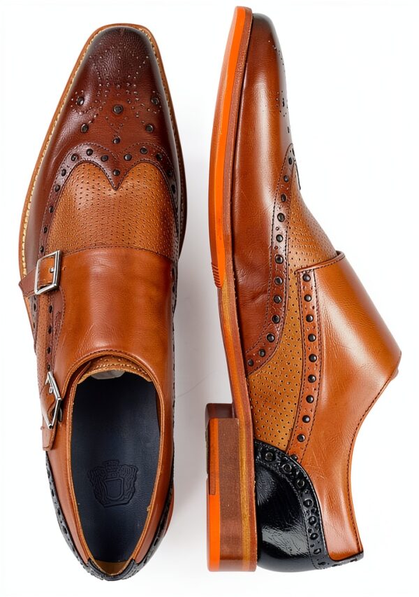 Oxford homme Melvin Hamilton cuir veau noir-5