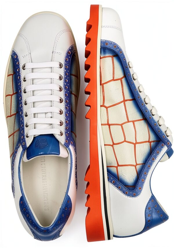 Chaussures homme Melvin & Hamilton cuir multicolore-1