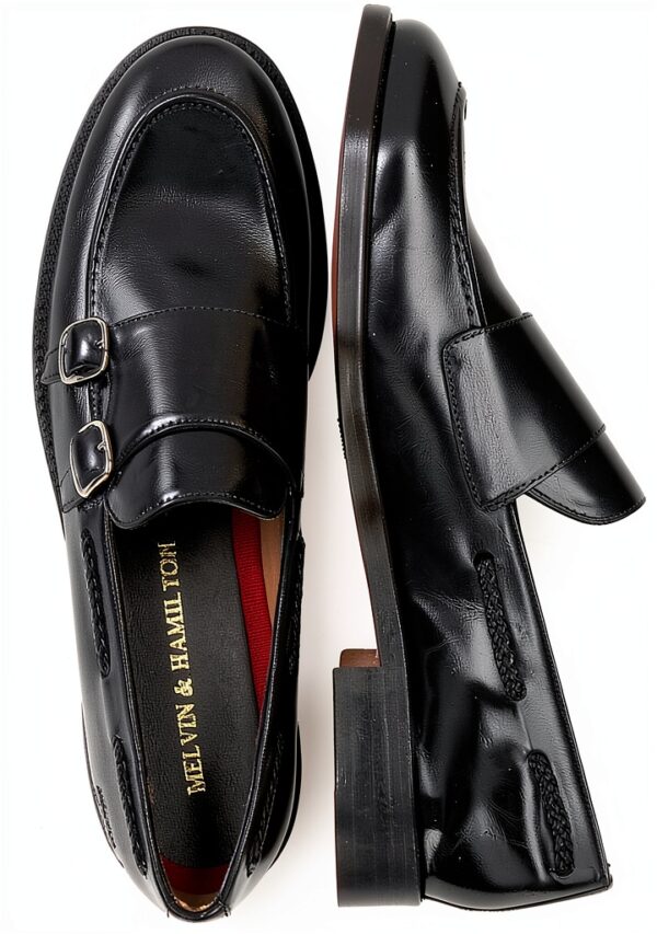 Chaussures bateau femme Melvin Hamilton cuir noir-5