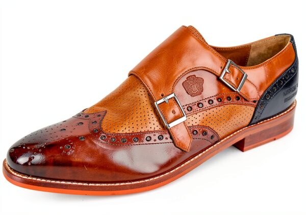 Oxford homme Melvin Hamilton cuir veau noir-0