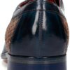 Chaussures homme cuir Melvin Hamilton pointues bleu-3