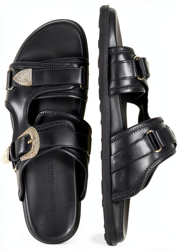 Chaussures femme Melvin & Hamilton cuir végétal noir-5