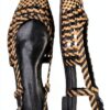 Chaussures femme en cuir noir Melvin Hamilton-4