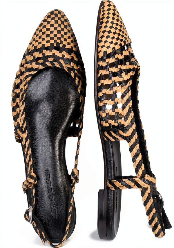 Chaussures femme en cuir noir Melvin Hamilton-4