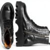 Chaussure femme Melvin Hamilton cuir noir 4cm-5