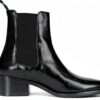 Chaussures femme Melvin Hamilton cuir main noir-1