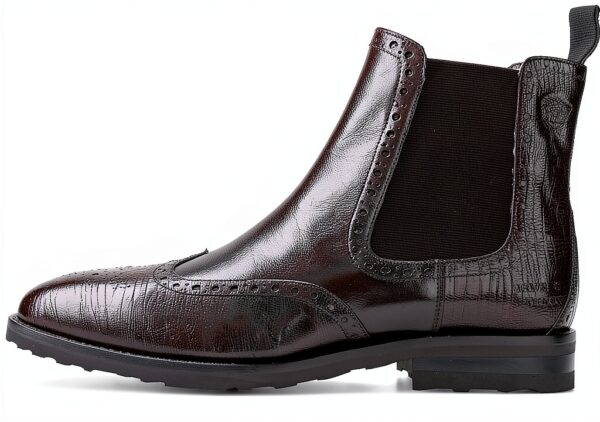 Chaussures homme cuir Melvin Hamilton carré noir-2