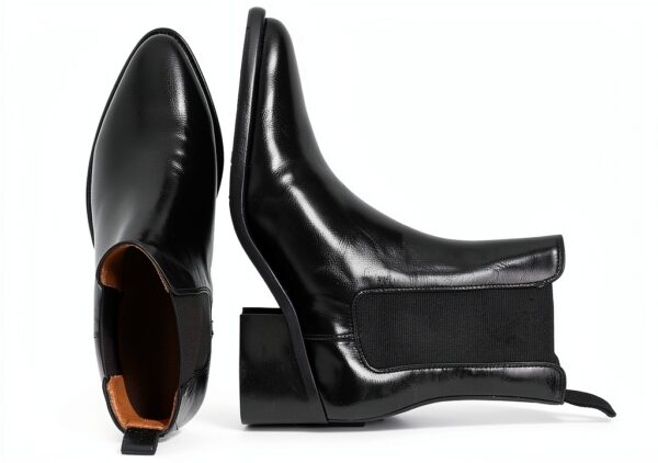 Chaussures femme Melvin Hamilton cuir main noir-5