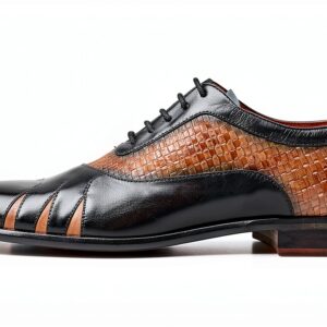 Chaussures homme cuir Melvin Hamilton pointues bleu-0