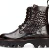 Chaussure femme Melvin Hamilton cuir noir 4cm-2