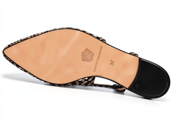 Chaussures femme en cuir noir Melvin Hamilton-3
