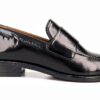Chaussures bateau femme Melvin Hamilton cuir noir-1