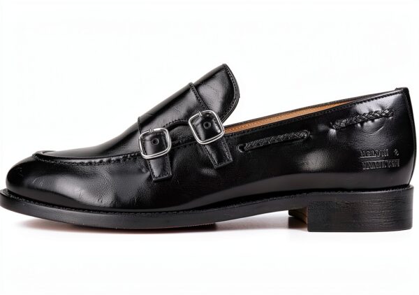 Chaussures bateau femme Melvin Hamilton cuir noir-2