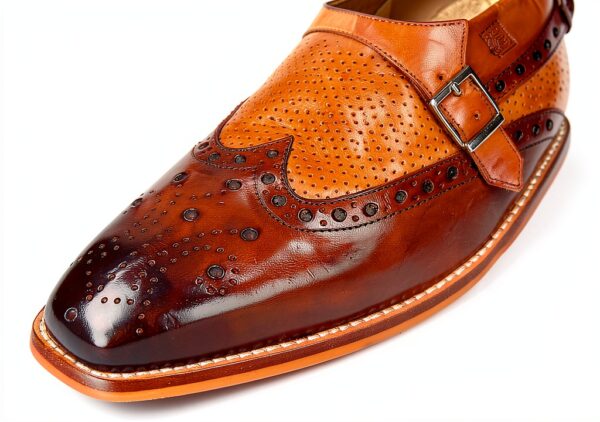 Oxford homme Melvin Hamilton cuir veau noir-4