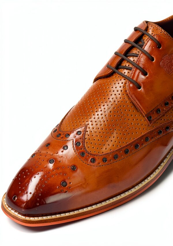 Melvin & Hamilton Oxford Cuir Marron Homme 42-46 EU-4