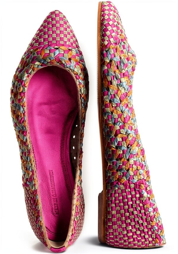 Ballerines femme Melvin Hamilton cuir multicolore modèle 128345-1