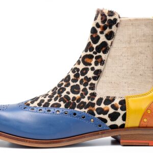 Chaussures femme en cuir Melvin & Hamilton 127894 semelle orange-0