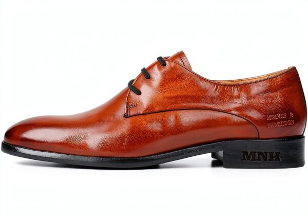 Melvin & Hamilton Chaussures Oxfords Homme Cuir Marron 39-47 EU-2