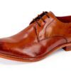 Chaussures Oxfords homme Melvin & Hamilton cuir veau marron pointu-0