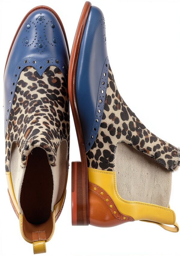 Chaussures femme en cuir Melvin & Hamilton 127894 semelle orange-1