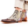 Bottes femme en cuir Melvin & Hamilton modèle 108872 gris 36 EU-7