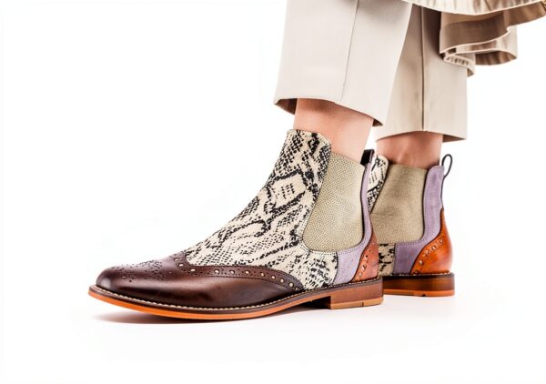 Bottes femme en cuir Melvin & Hamilton modèle 108872 gris 36 EU-7