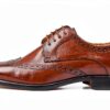 Chaussures Oxfords hommes Melvin & Hamilton Marron cuir fait main-2