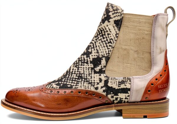 Bottes femme en cuir Melvin & Hamilton modèle 108872 gris 36 EU-0
