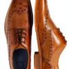 Melvin & Hamilton Oxford Cuir Marron Homme 42-46 EU-5