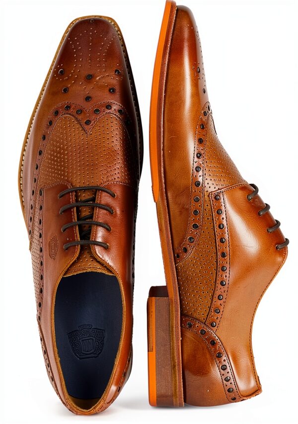 Melvin & Hamilton Oxford Cuir Marron Homme 42-46 EU-5