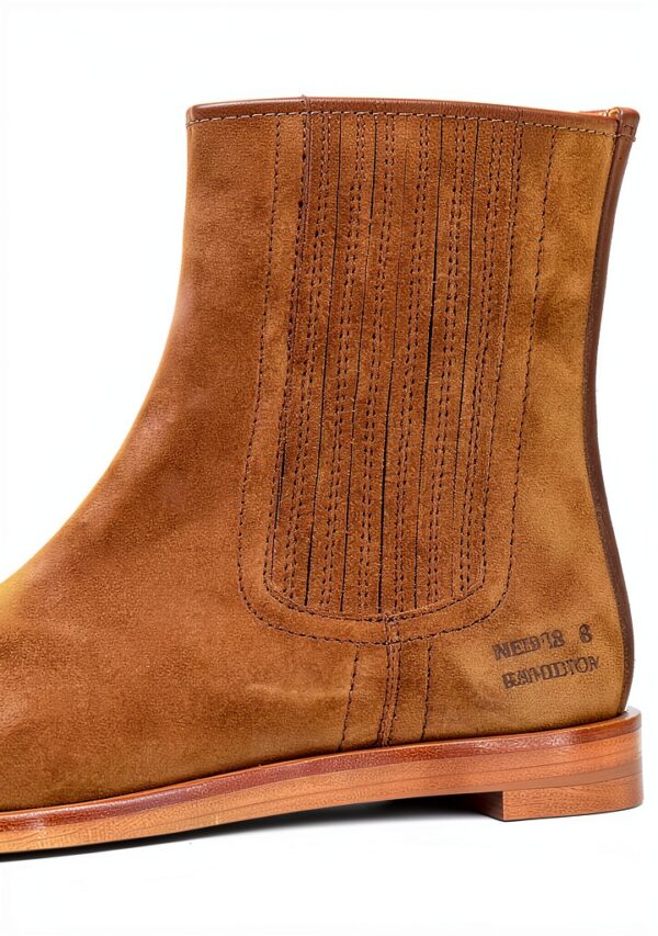 Melvin & Hamilton Bottines Femme Cuir Marron 40 EU - Fait Main-4